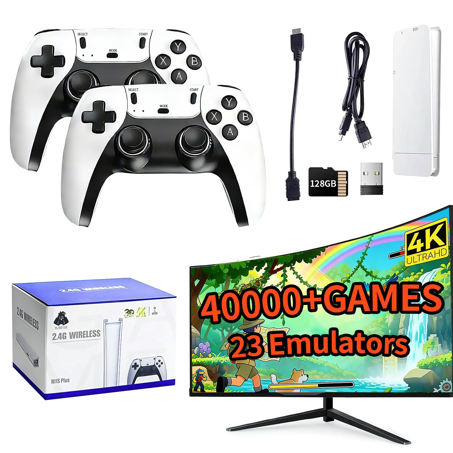 Gaming Console In 2026 - 2026 Retro Gaming Console, 4K HD