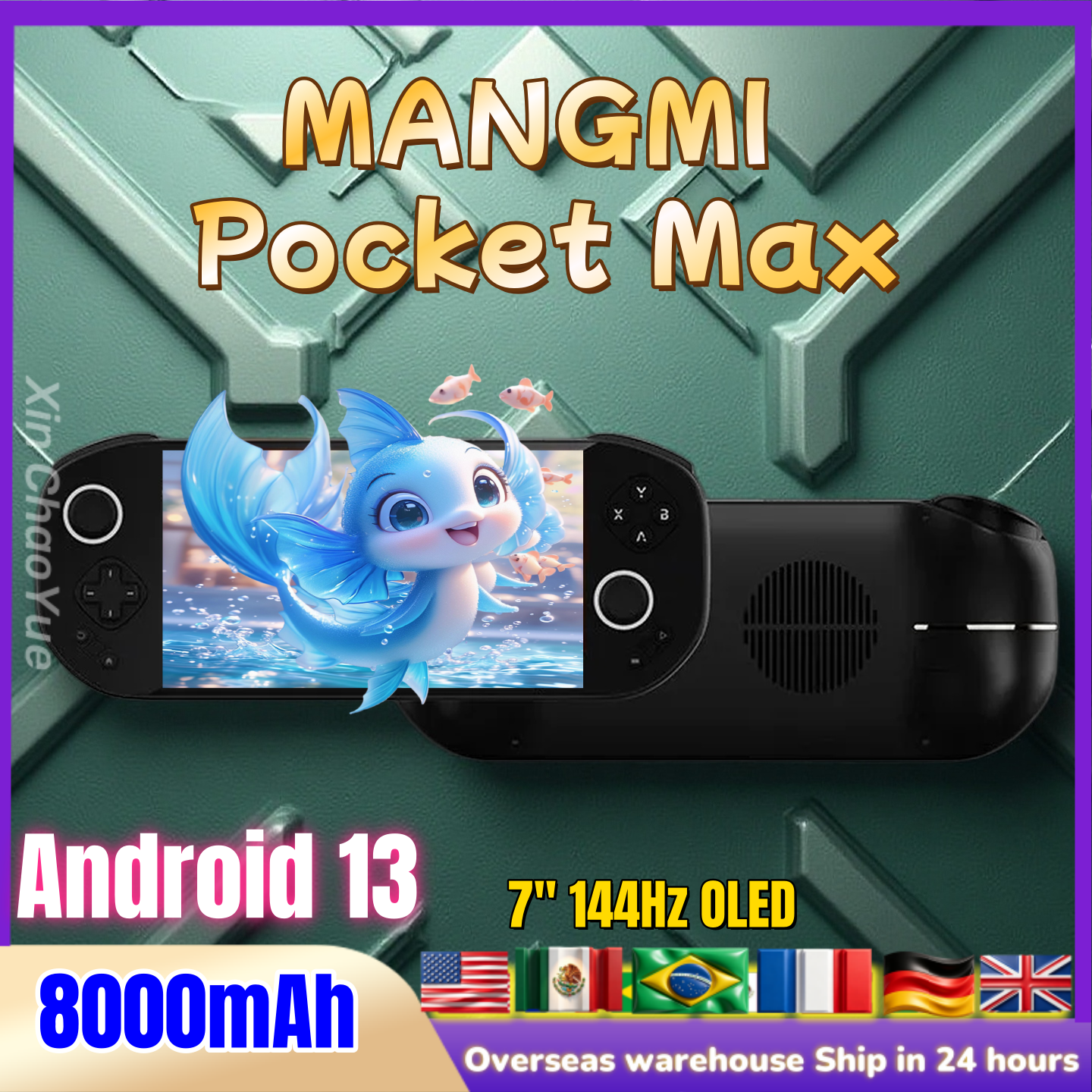 Gaming Console Years - MANGMI Pocket Max Handheld Game Console