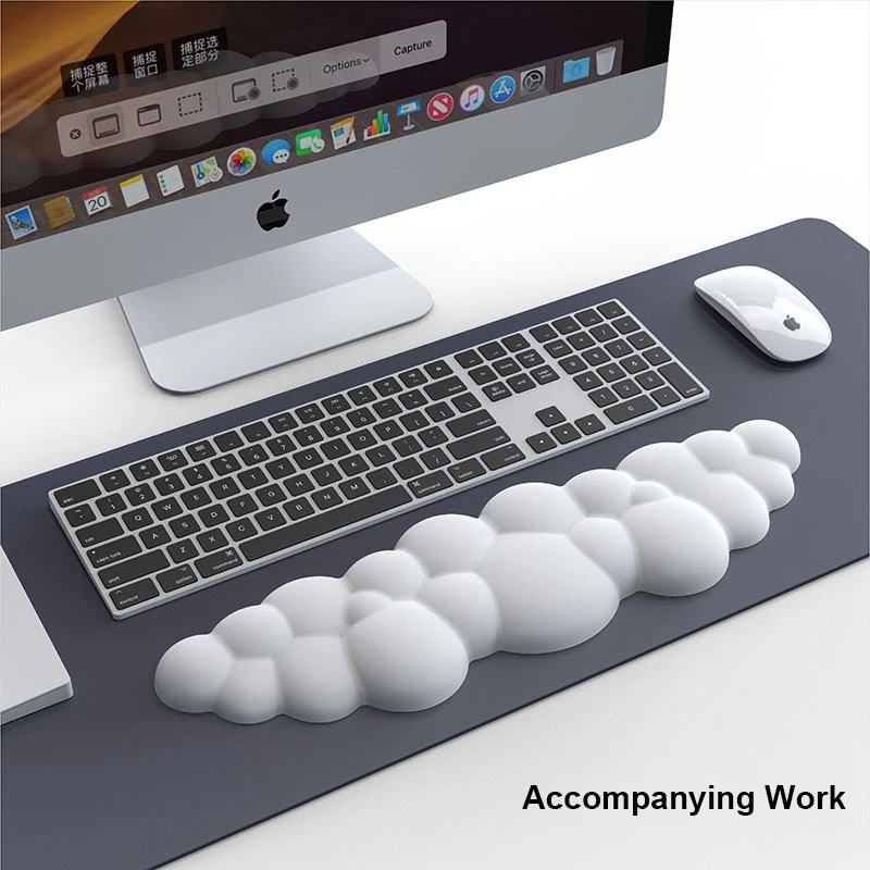 Gaming Console Cloud - Mouse pad with wrist rest keyboard