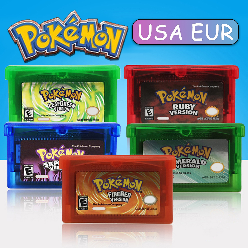 Gaming Console Video - GBA Game Pokemon Series 32 Bit