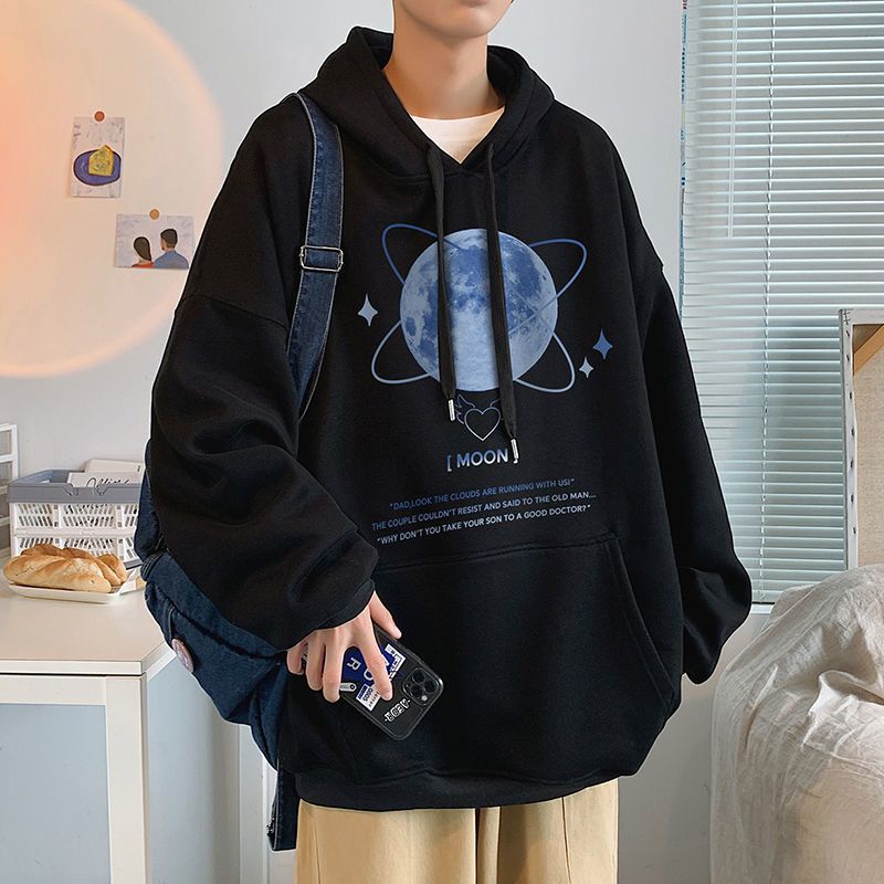 Gaming Console Letters - Mens With Hat Hoodies Biker Cartoon
