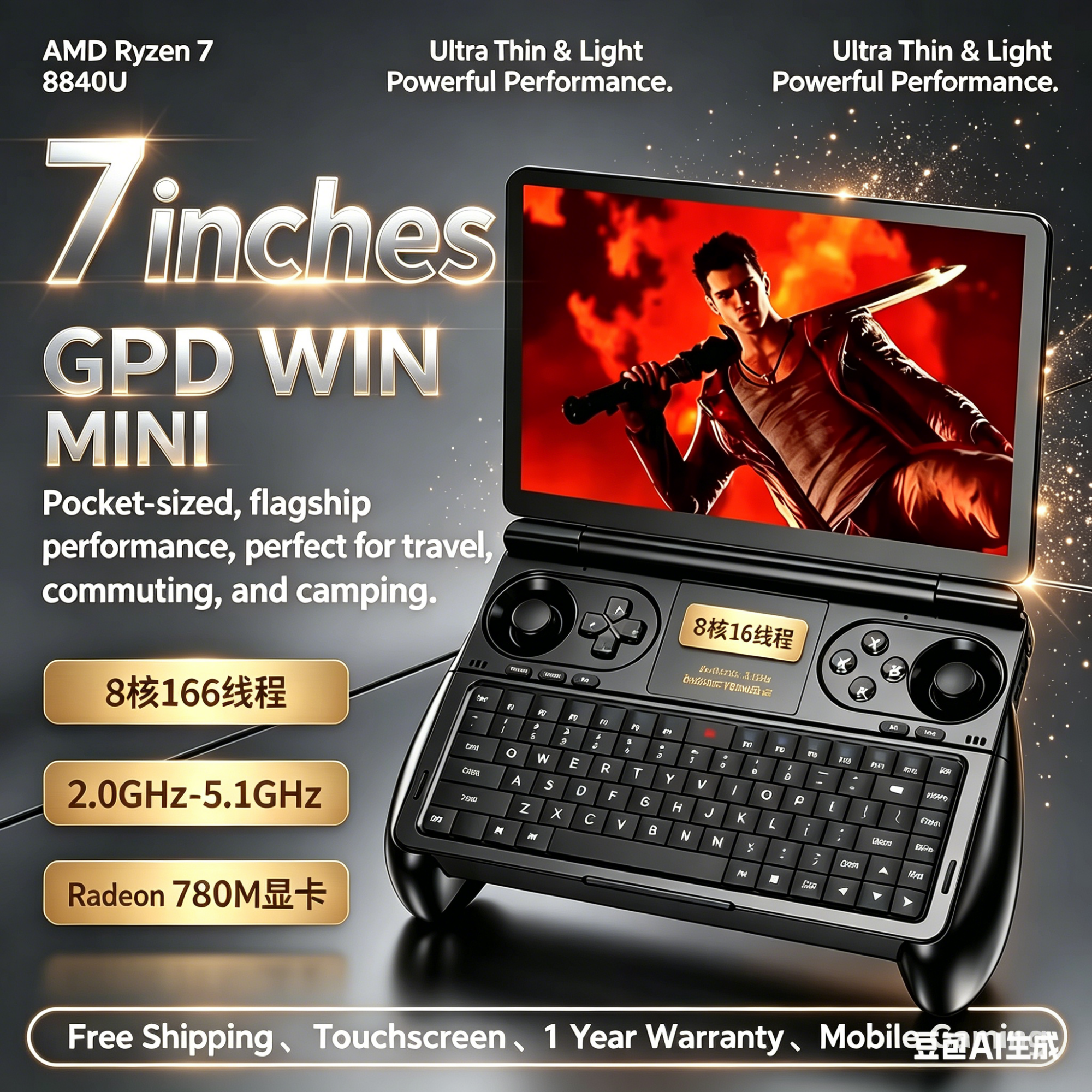 Gaming Console In 2026 - 2026 Latest GPD WIN Mini Handheld