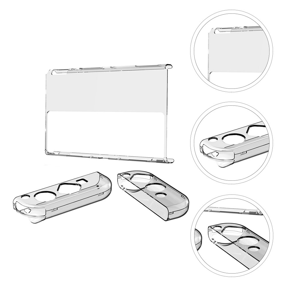 Console Gaming Pc Case - 1Set Transparent Pc Hard Protective Case