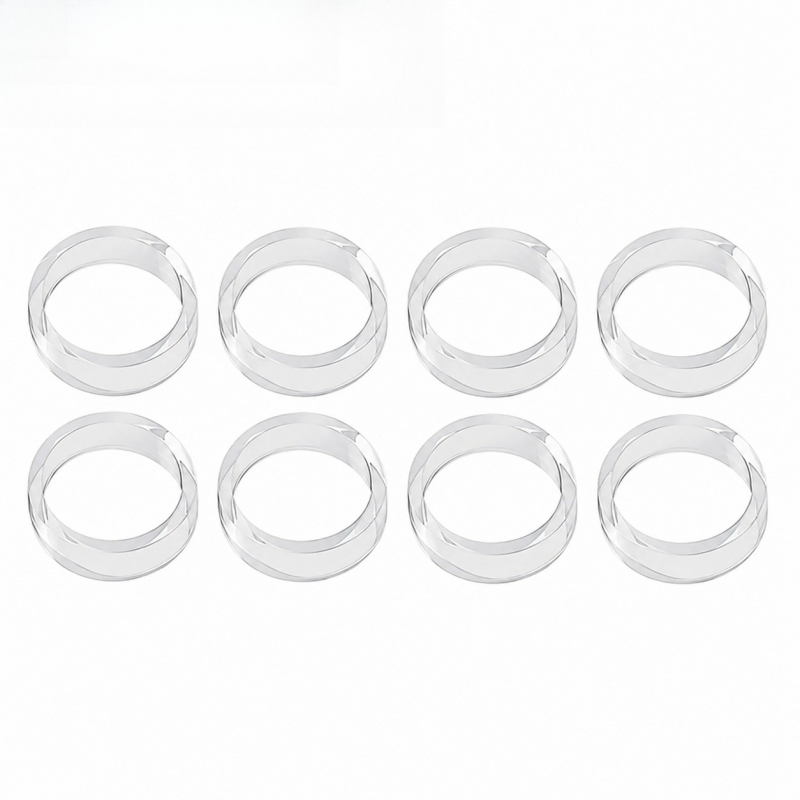 Gaming Console Monitor - 8Pcs elastic silicone joystick rings fit