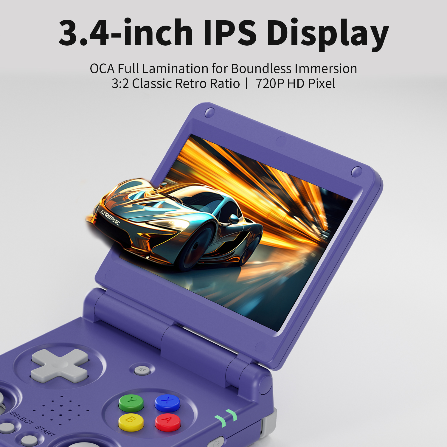Anbernic RG34XXSP RG35XXSP Fli - Gaming Console Anbernic recension och pris