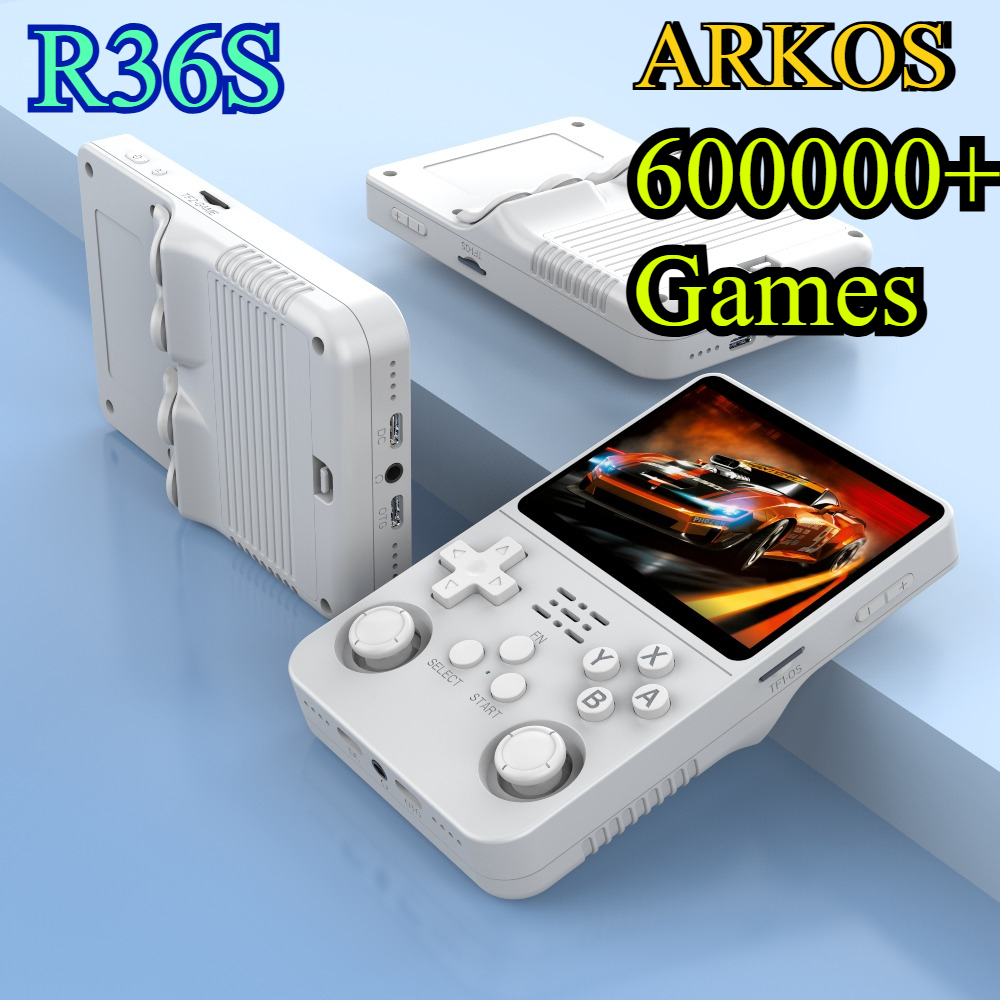 BOYHOM 256G Open Source R36S R - Gaming Console R36 recension och pris