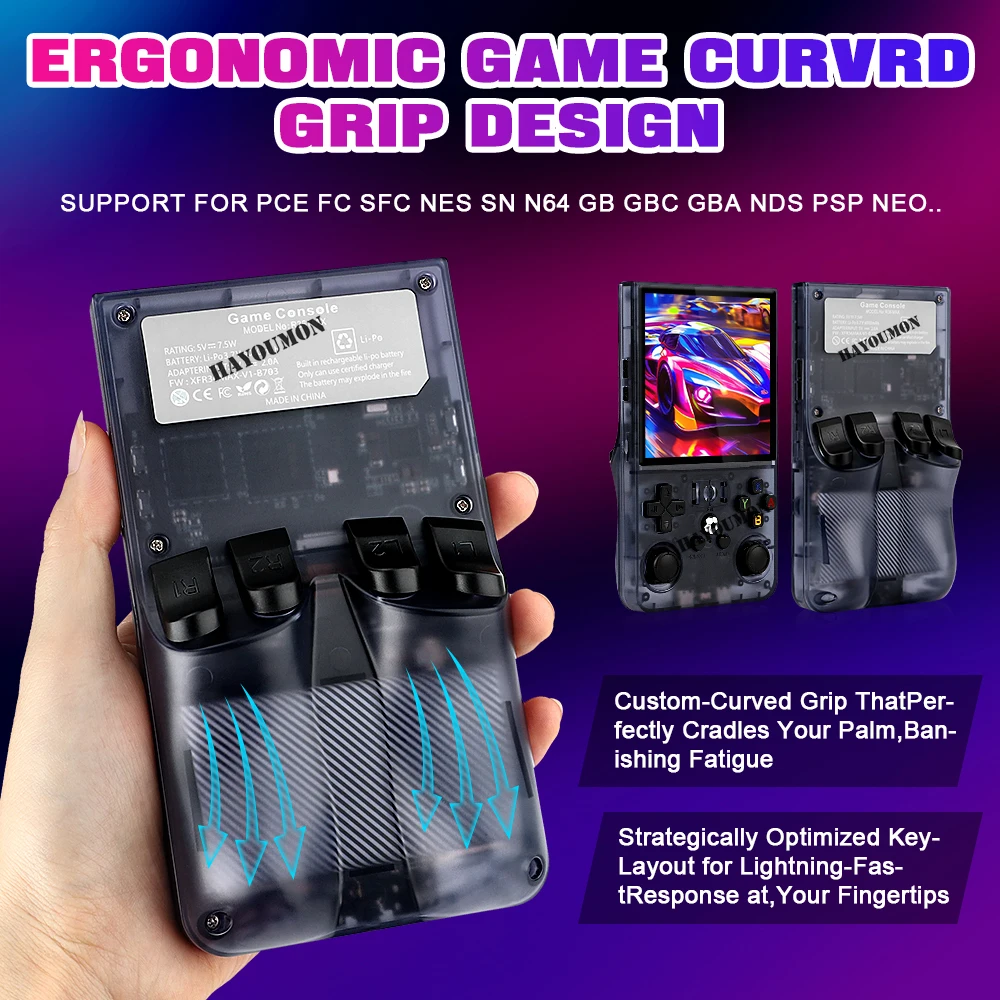 R36Max Retro Open Source Game  - Gaming Console R36 recension och pris