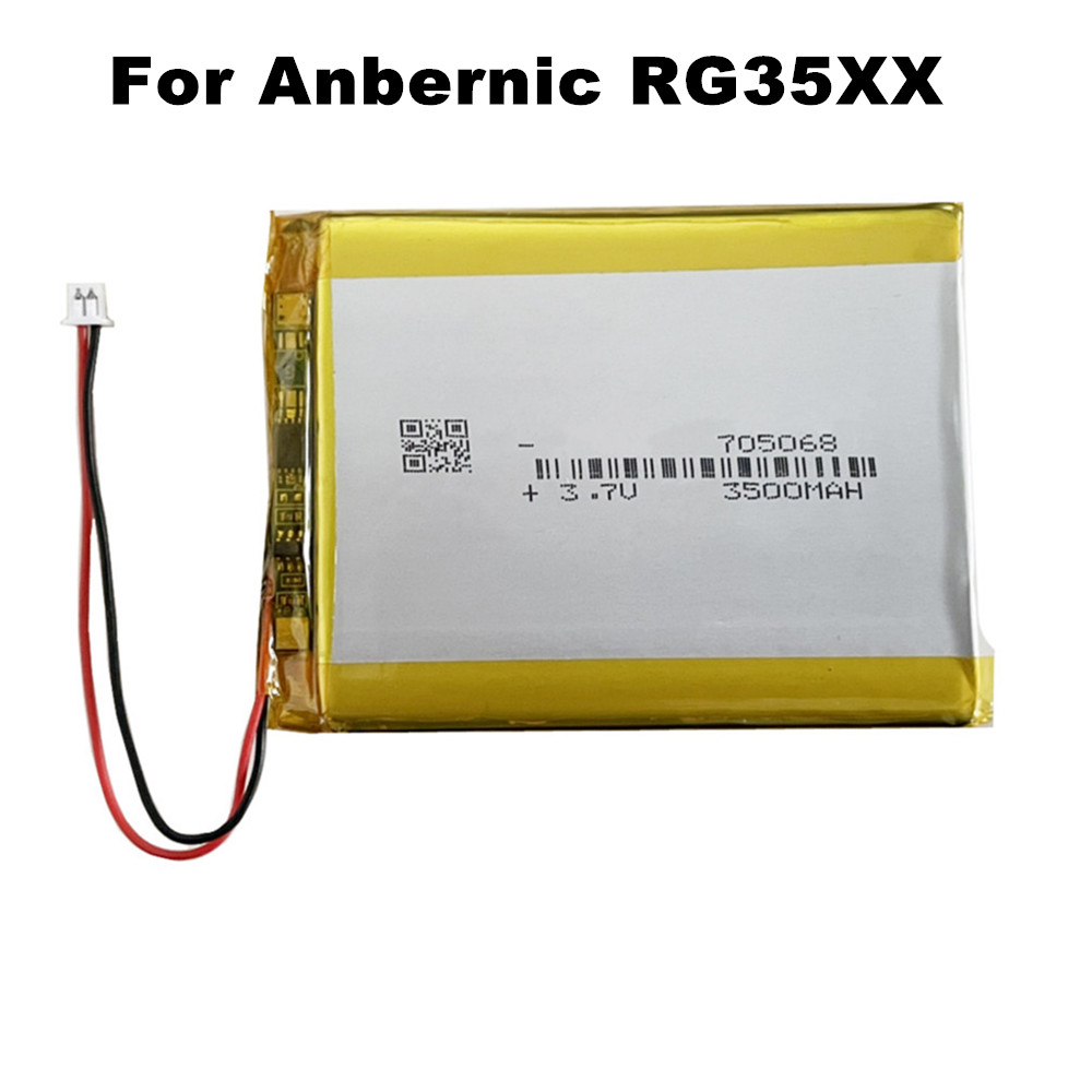 3.7V 3500mAh 705068 1.25mm Lit - Gaming Console Anbernic recension och pris