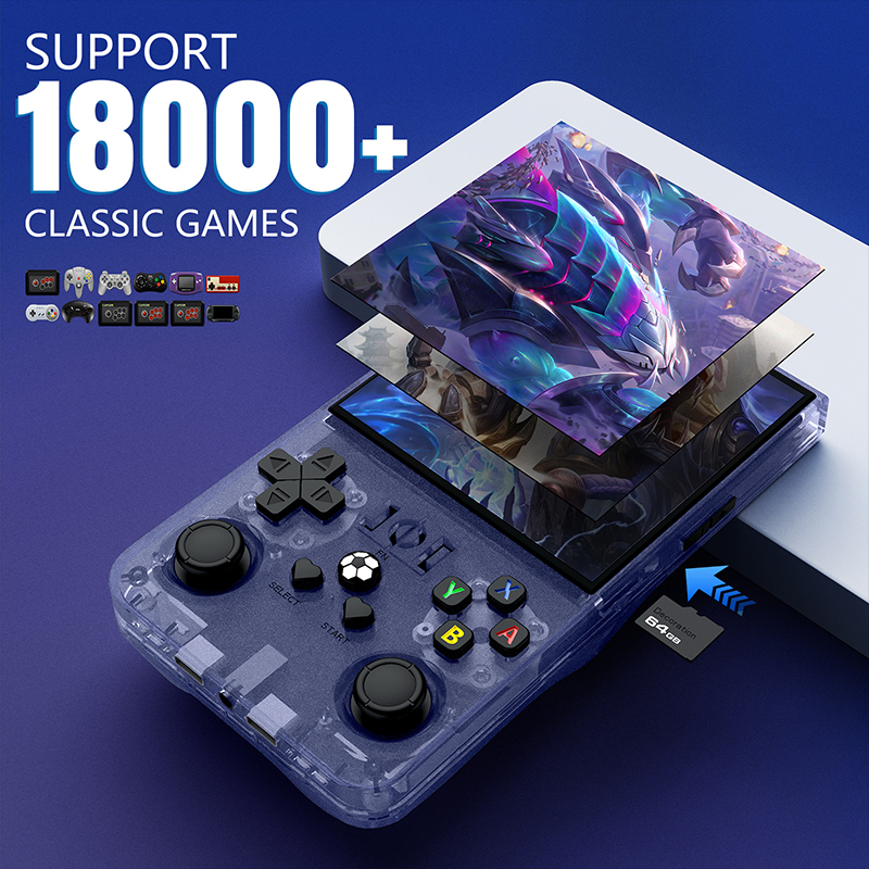Open Source R36Max 4 Inch IPS  - Gaming Console R36 recension och pris