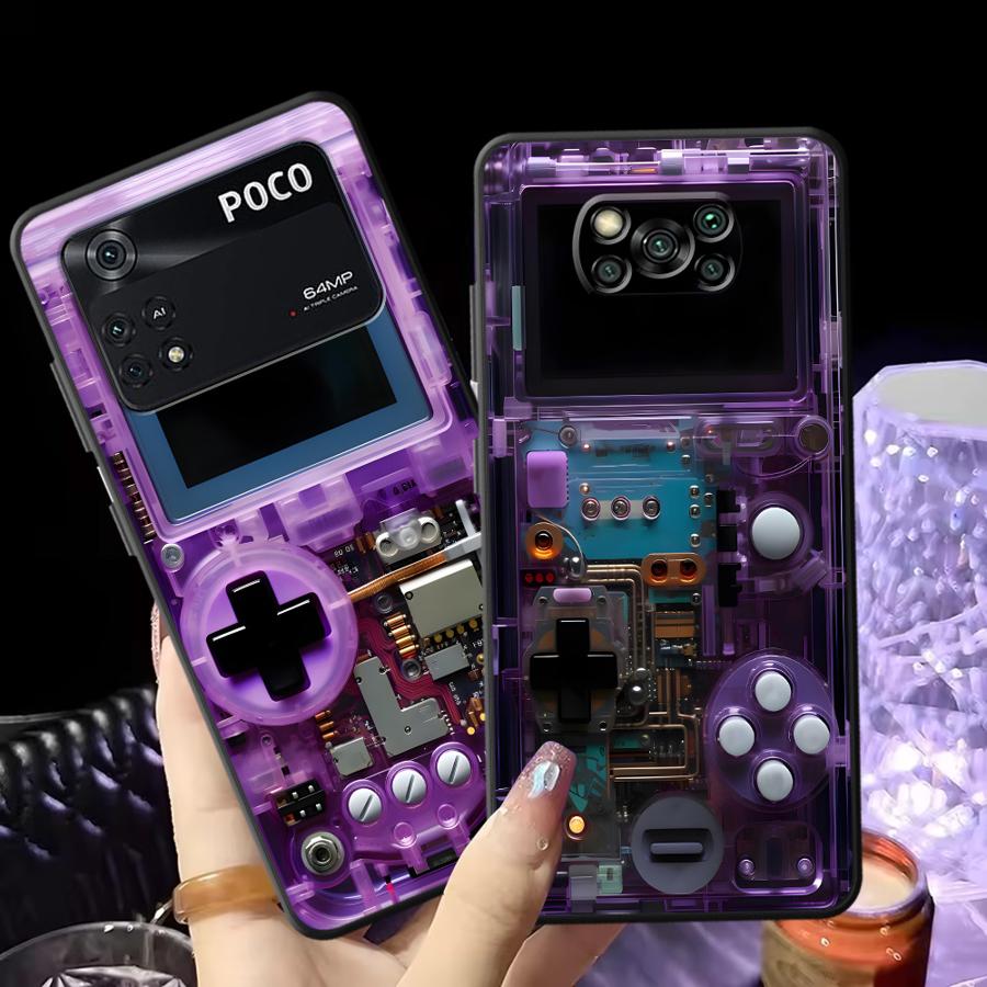 Case for Xiaomi Poco X3 X4 X5  - Gaming Console Logo recension och pris