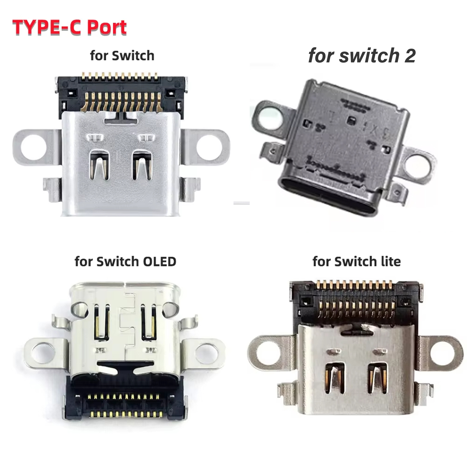 Replacement Type C Port Chargi - Gaming Console Nintendo Switch recension och pris