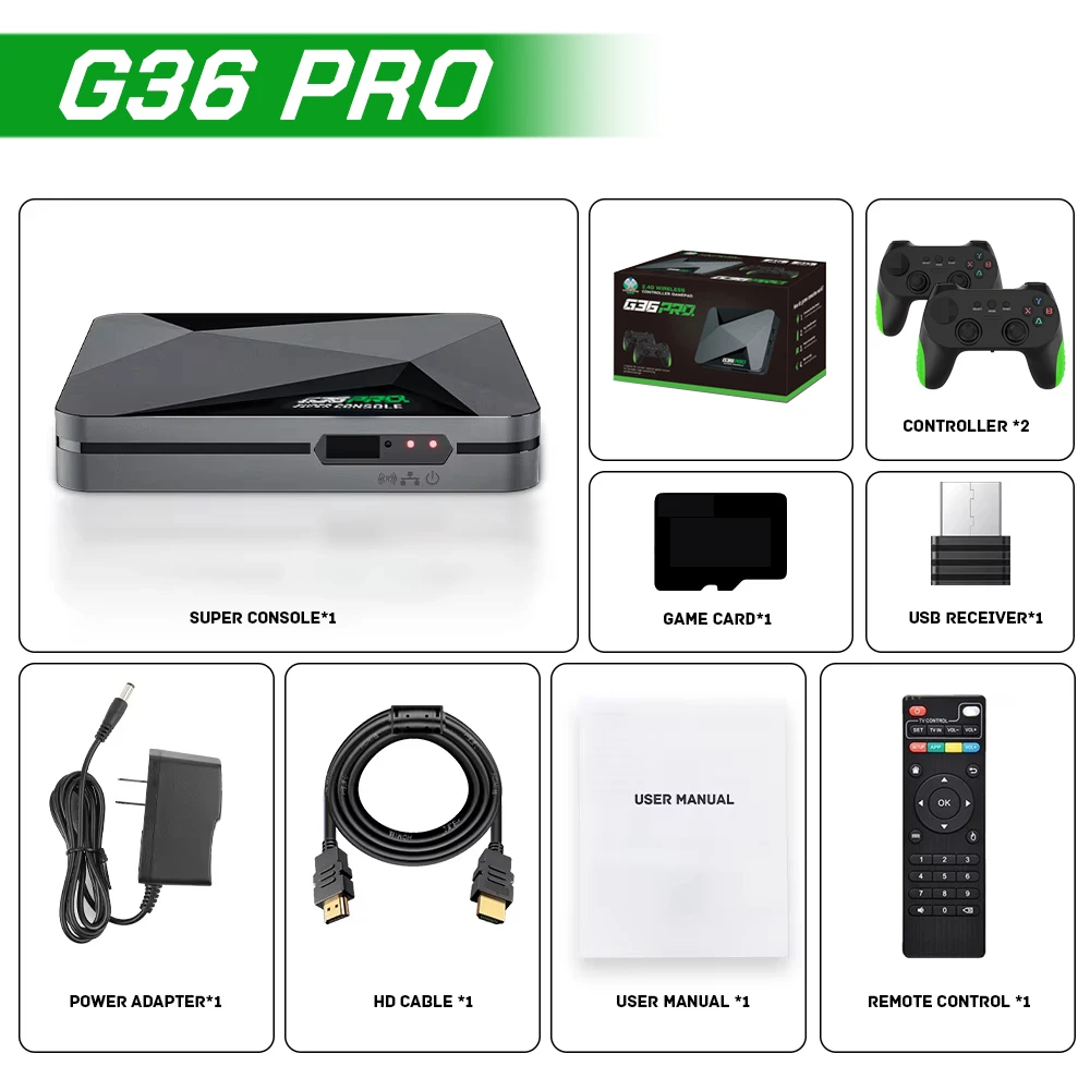Super Console G36 Pro Retro Vi - Gaming Console Windows recension och pris