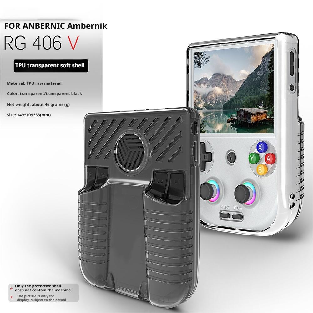 Anti-Scratch Transparent TPU P - Gaming Console Anbernic recension och pris