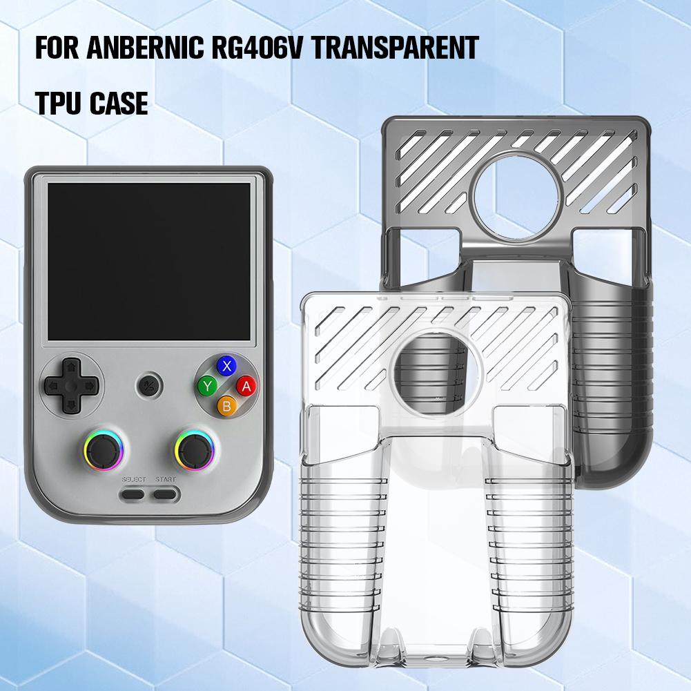Anti-Scratch Transparent TPU P - Gaming Console Anbernic recension och pris