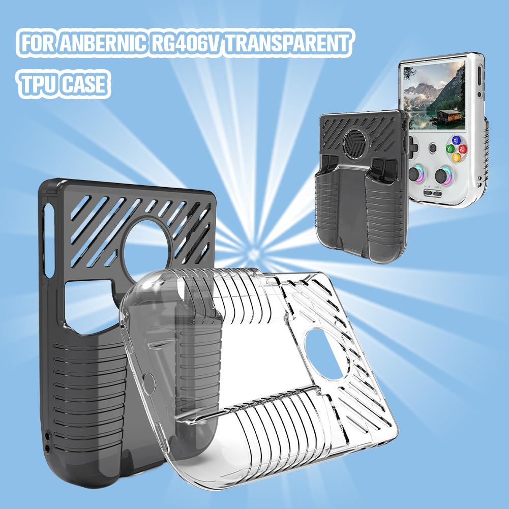 Anti-Scratch Transparent TPU P - Gaming Console Anbernic recension och pris