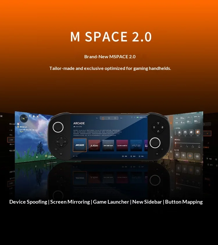 MANGMI Pocket Max Handheld Gam - Gaming Console Years recension och pris