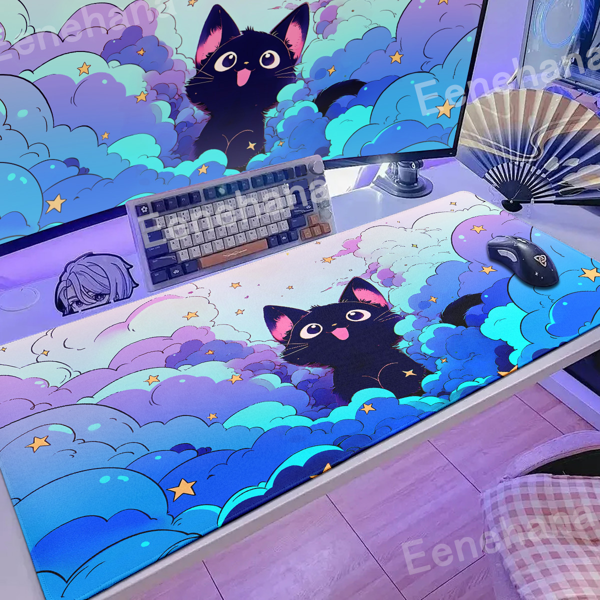 The Black Cat on the Clouds Ke - Gaming Console Cloud recension och pris