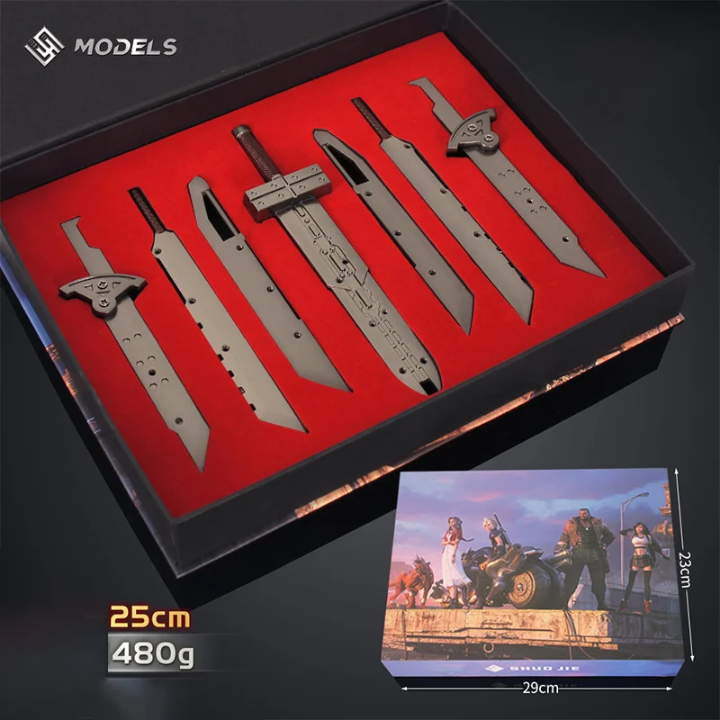 25cm Cloud Buster Sword Fantas - Gaming Console Cloud recension och pris