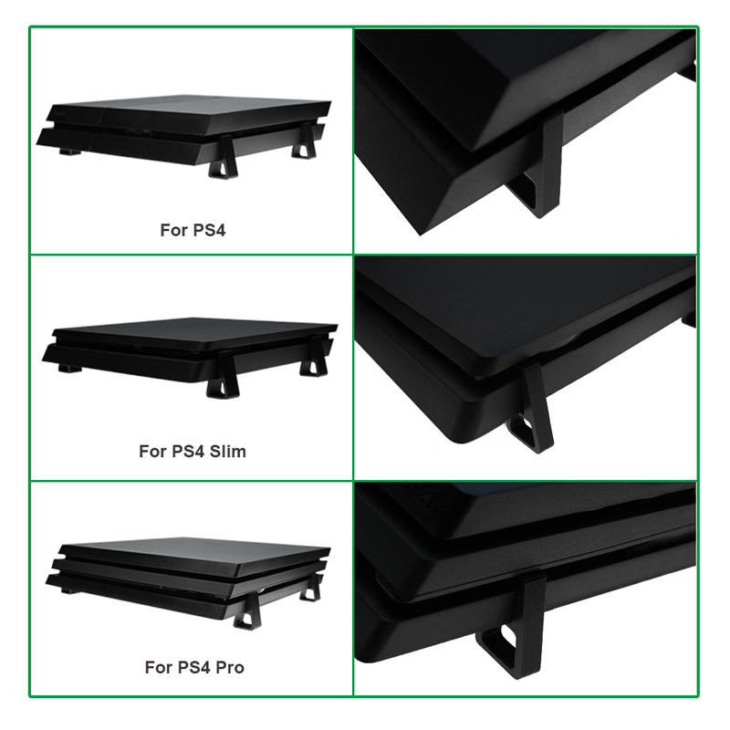 4Pcs Horizontal Console Holder - Gaming Console Monitor recension och pris