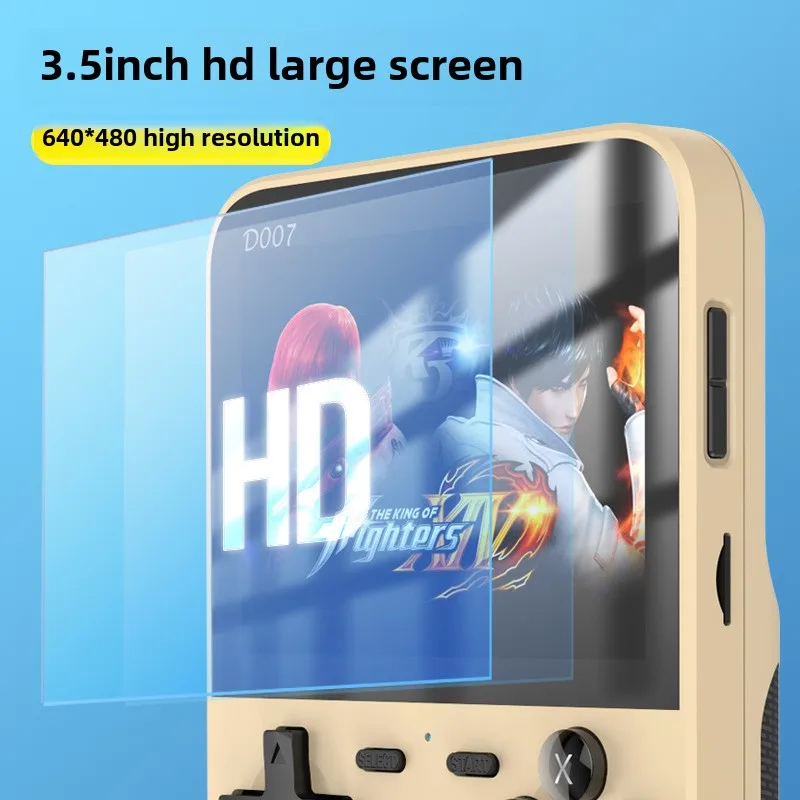 D007 Portable Video Game Conso - Gaming Console Handheld Retro recension och pris
