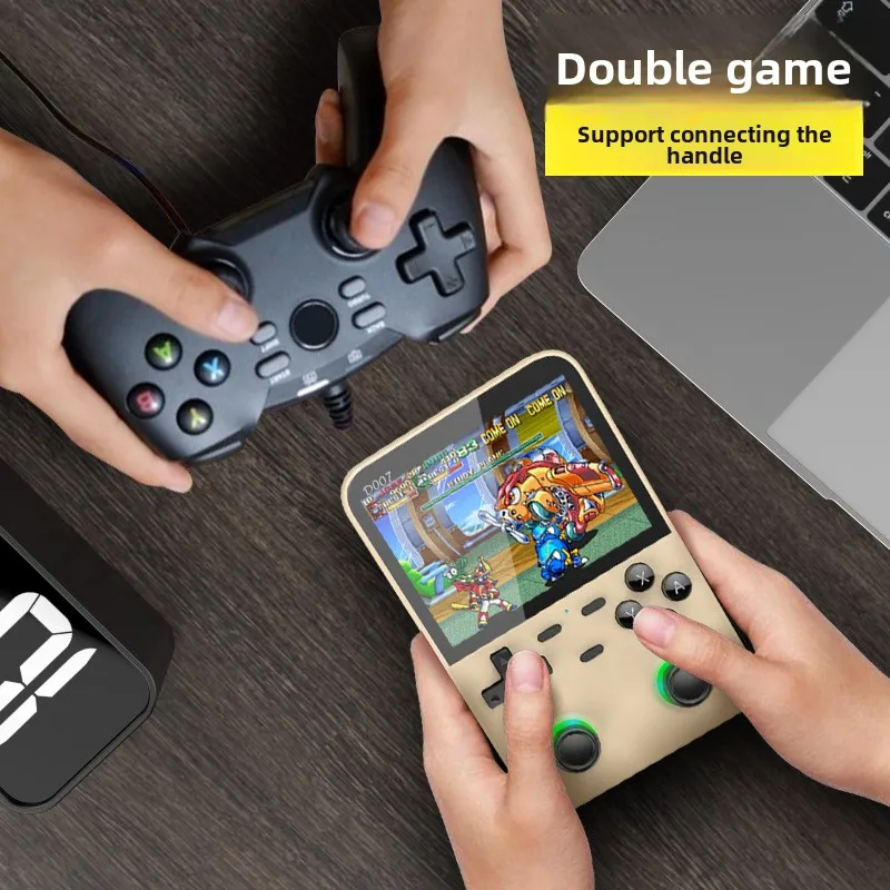 D007 Portable Video Game Conso - Gaming Console Handheld Retro recension och pris