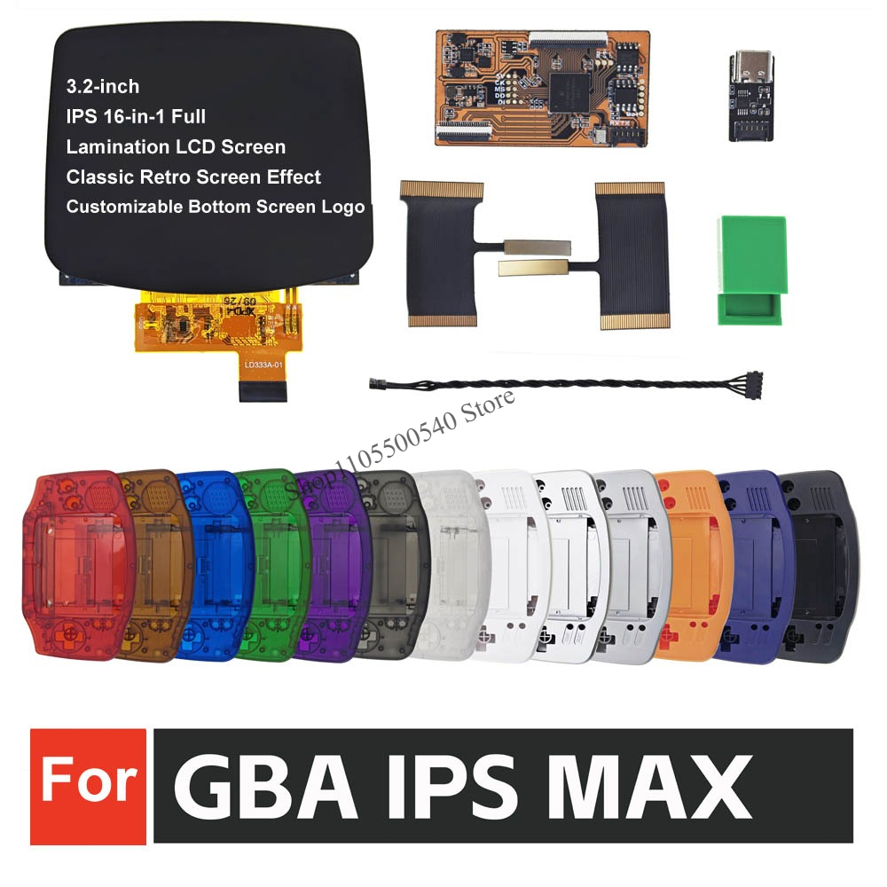 3.2-Inch IPS MAX Laminated LCD - Gaming Console Logo recension och pris