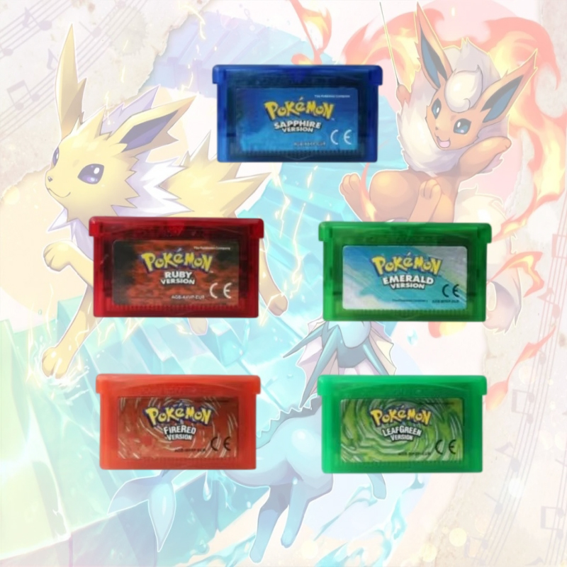 Pokemon GBA 6 Languages Game C - Gaming Console Video recension och pris