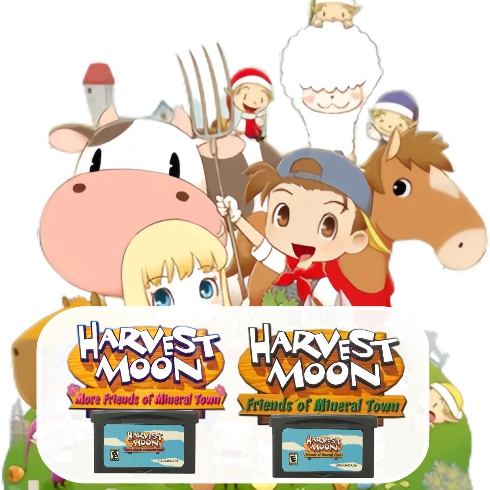GBA Game Cartridge Harvest Moo - Gaming Console Video recension och pris