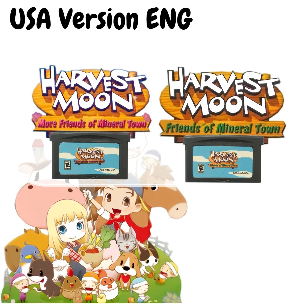 GBA Game Cartridge Harvest Moo - Gaming Console Video recension och pris