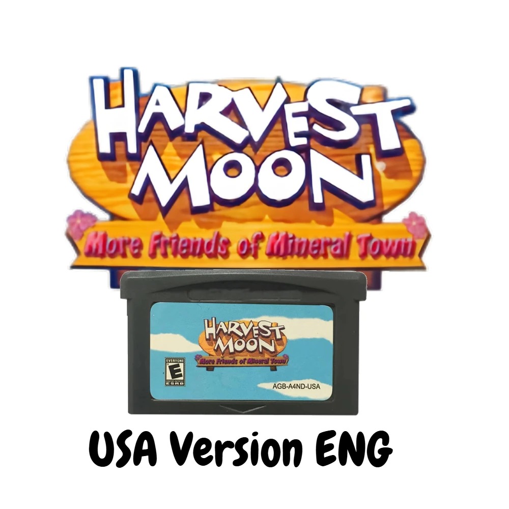 GBA Game Cartridge Harvest Moo - Gaming Console Video recension och pris