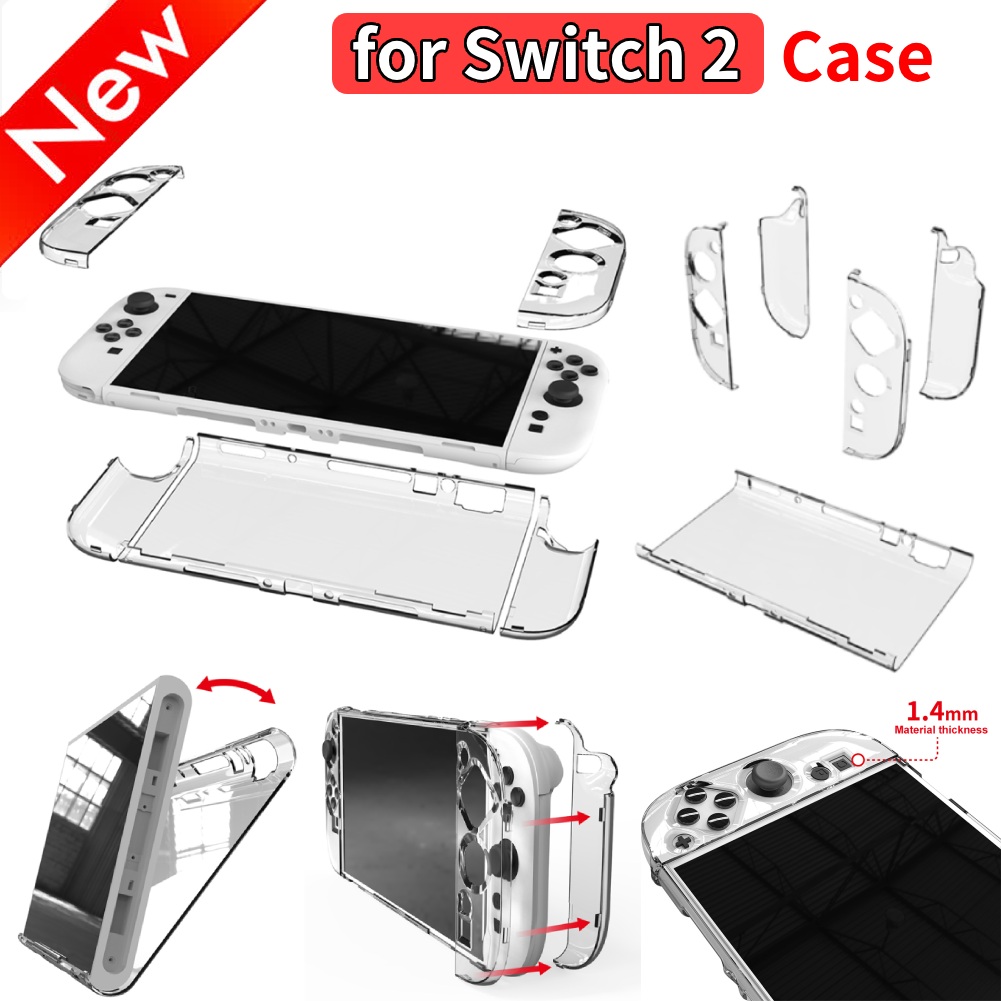 Clear PC Hard Case for Switch  - Console Gaming Pc Case recension och pris
