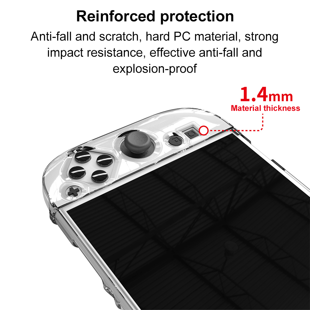 Clear PC Hard Case for Switch  - Console Gaming Pc Case recension och pris