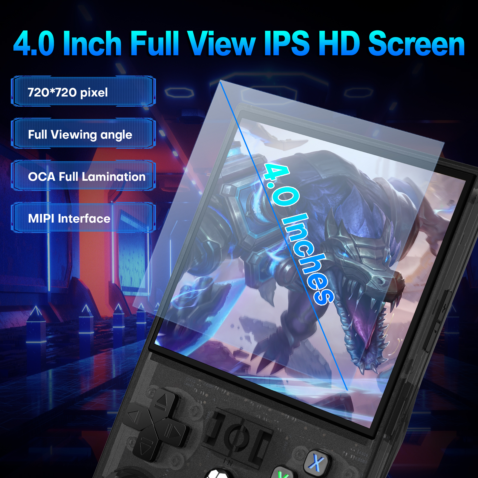 Open Source R36MAX Portable Vi - Gaming Console R36 recension och pris