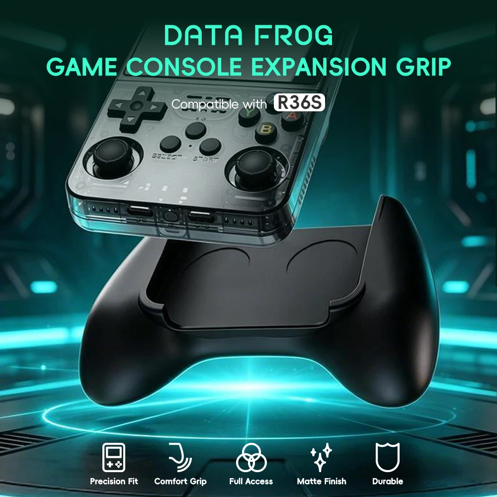 Data Frog R36S Game Grip Ergon - Gaming Console Handheld Retro recension och pris