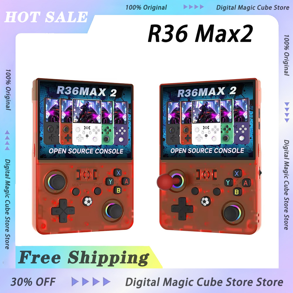 R36 Max2 Linux System Handheld - Gaming Console R36 recension och pris