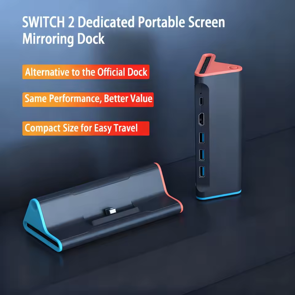 For Switch 2 TV Docking Statio - Gaming Console Nintendo Switch recension och pris