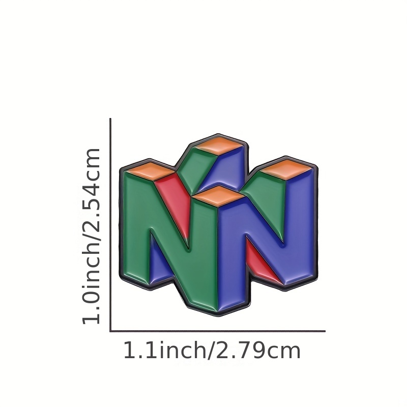 N64 Logo Gaming Enamel Pin – R - Gaming Console Logo recension och pris