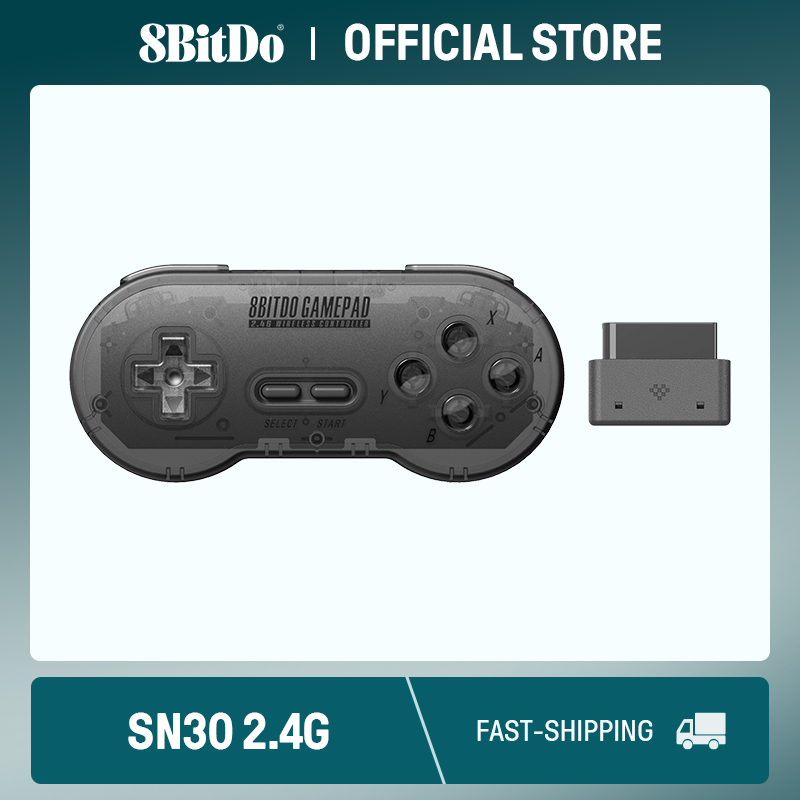 8BitDo SN30 2.4G Wireless Game - Gaming Console Cloud recension och pris