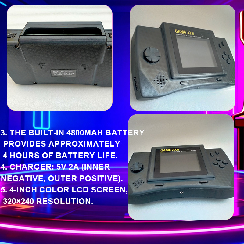 PFT Elite 4-Inch Handheld Arca - Gaming Console Handheld Retro recension och pris