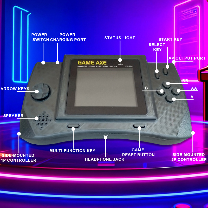 PFT Elite 4-Inch Handheld Arca - Gaming Console Handheld Retro recension och pris