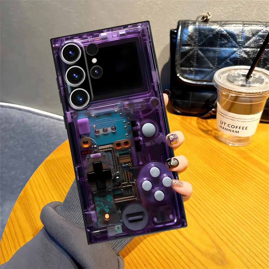 Purple Gaming Console Case for - Gaming Console Logo recension och pris