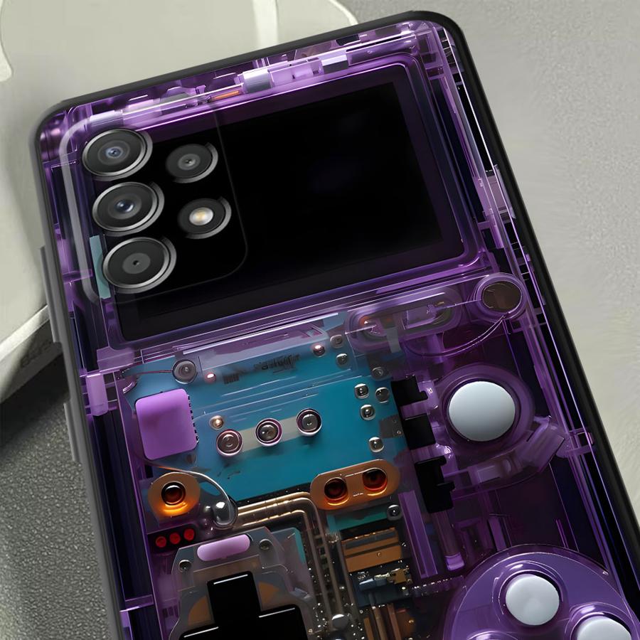 Case for Samsung Galaxy A50 A5 - Gaming Console Logo recension och pris