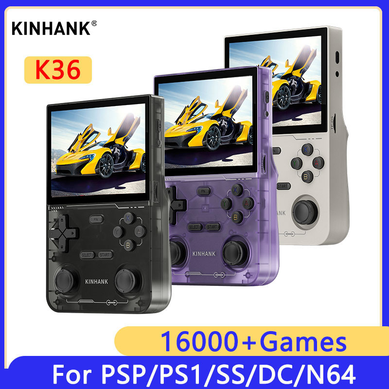 KINHANK K36 Retro Handheld Vid - Gaming Console Handheld Retro recension och pris