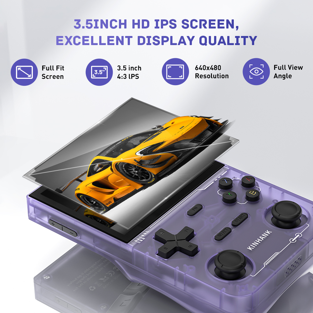 KINHANK K36 Retro Handheld Vid - Gaming Console Handheld Retro recension och pris