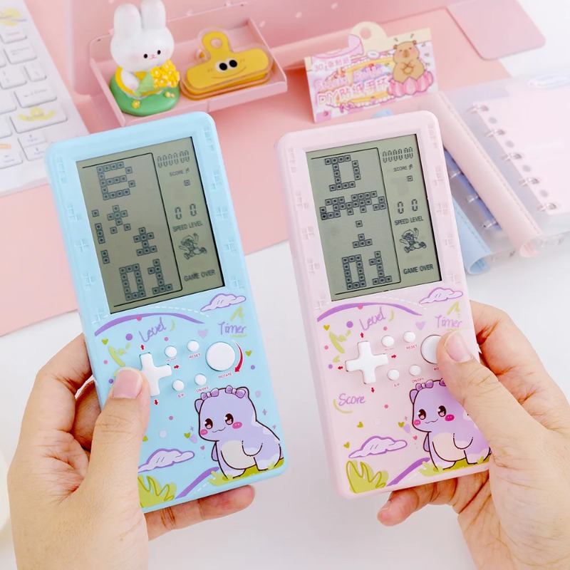 Cute Dinosaur Print Game Conso - Gaming Console Handheld Retro recension och pris
