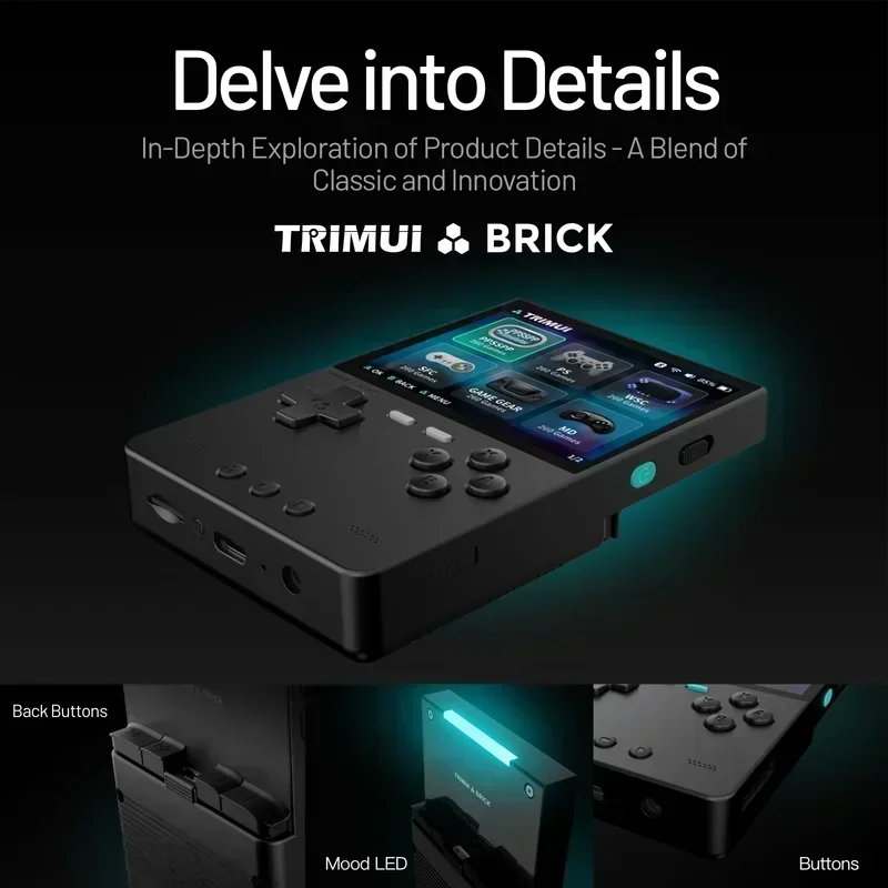TRIMUI BRICK Retro Handheld Ga - Gaming Console Video recension och pris