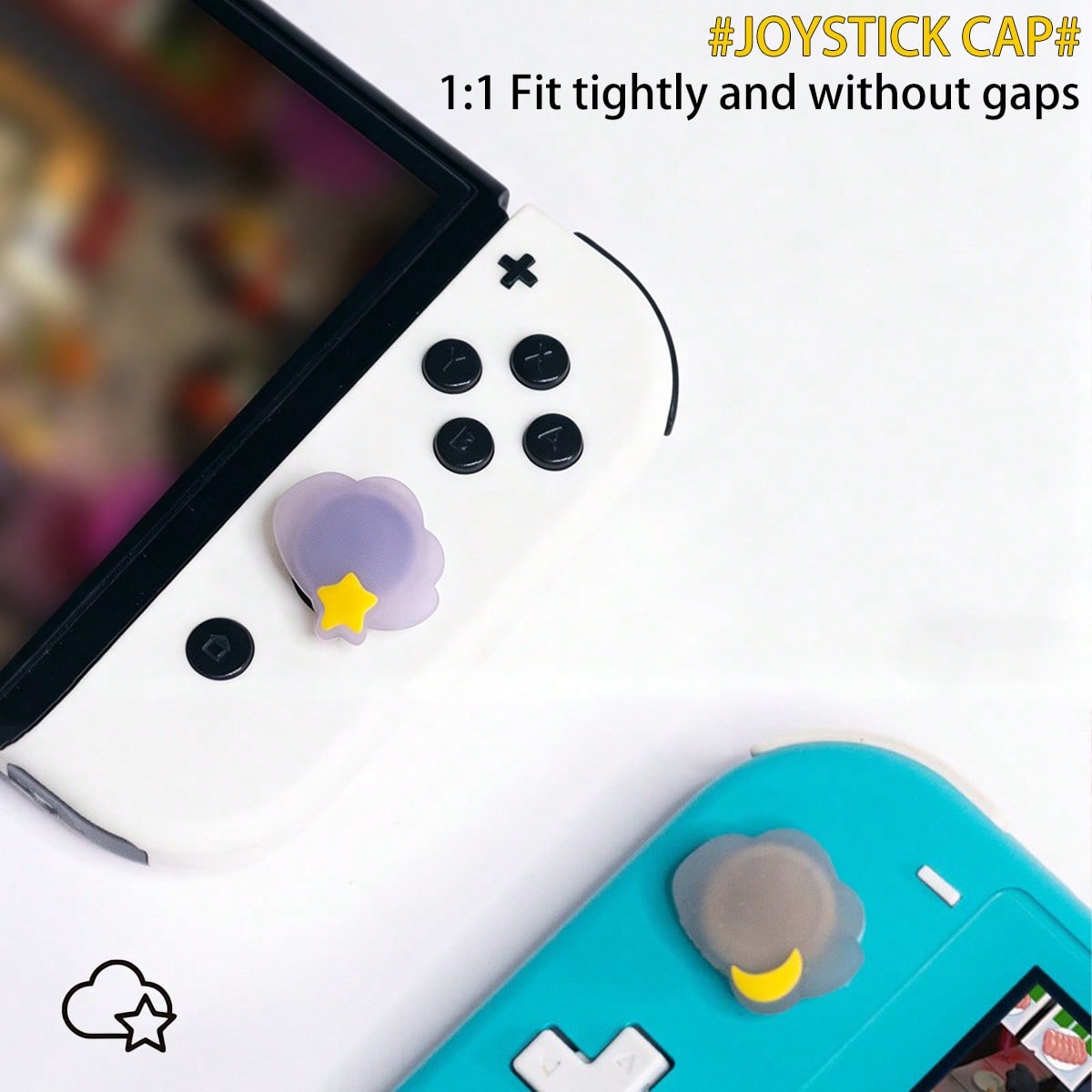 Switch2 Cloud Shaped Silicone  - Gaming Console Cloud recension och pris