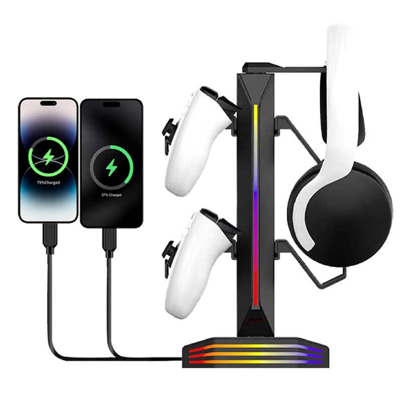 L62A Headphone Stand For Desk  - Gaming Console Headset recension och pris