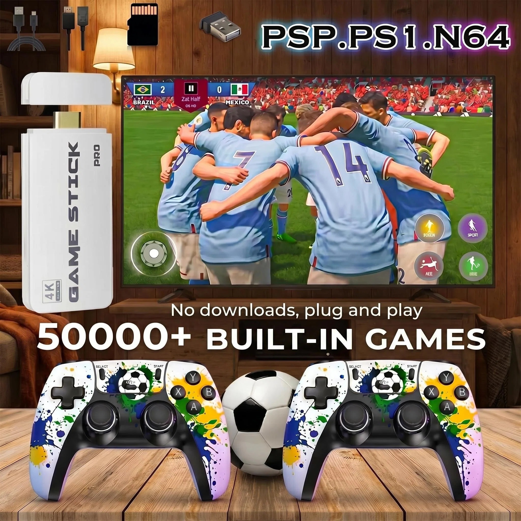 Plug & Play 4K Retro Game Box  - Gaming Console In 2026 recension och pris