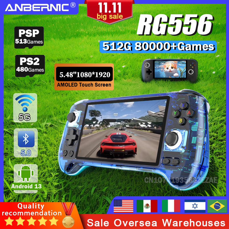ANBERNIC RG556 Handheld Game C - Gaming Console Windows recension och pris